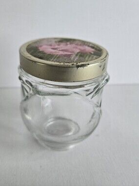 Vintage Avon Scent Of Roses  Pink, Rose Jar or Trinket Box